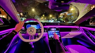 2021 MercedesBenz S Class NIGHT DRIVE by AutoTopNL [upl. by Melise]