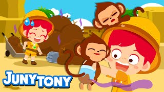 Zookeeper🐵🍼🩺  Job amp Occupation Songs for Kids  Job and Career Songs  Preschool Songs  JunyTony [upl. by Narcho]