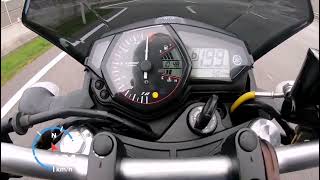 Yamaha Mt 03 0Top speed MotoTopSpeed [upl. by Noam]