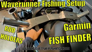 Yamaha Waverunner Fish Finder Installation [upl. by Edrahs858]