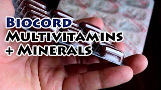 Biocord  Multivitamins  Minerals  Unboxing Gaak [upl. by Lurlene]