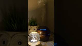 Plastic Wooden Humidifiers Diffuser Aroma Oil Cool Mist For Room humidifier trendingshorts [upl. by Hyozo]