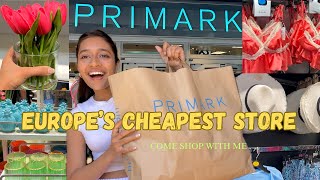 Europe ka sabse sasta shopping store  Primark Haul  Shopping time🛍️🛒 [upl. by Onivag685]