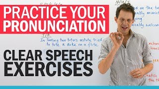 Mouth exercises for CLEAR SPEECH [upl. by Kanya89]