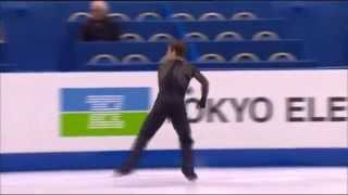 Brian Joubert 4ème du programme court des Mondiaux de Nice [upl. by Ettevy869]