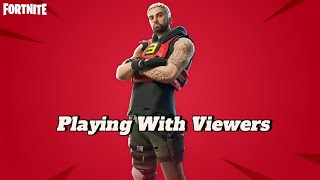 Fortnite Live Playing With Viewers In the NEW SEASON [upl. by Hanfurd691]