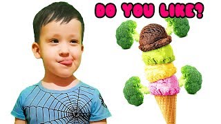 Do You Like Broccoli Ice Cream Super Simple Songs [upl. by Haral]