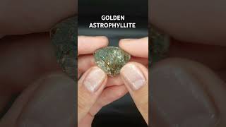 freakenfru crystals rareminerals astrophyllite gemstone lapidary natural gems [upl. by Ojiram]