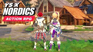 Ys X Nordics  Action RPG Gameplay [upl. by Riaj]