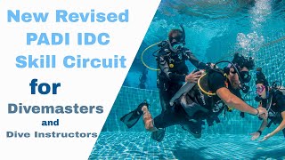 PADI IDC Skills Circuit 🔥 PADI Divemaster Skill Circuit • Neutrally Buoyant [upl. by Brick]