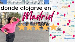 Dónde ALOJARSE en MADRID Cómo encontrar los mejores lugares para hospedarse  Visita Madrid [upl. by Yoo]