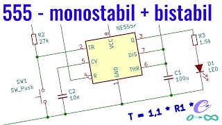 555  Monostabilul și bistabilul [upl. by Eissak]