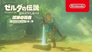 ゼルダの伝説 ブレス オブ ザ ワイルド エキスパンション・パス トレーラー E3 2017 [upl. by Iago]