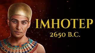 The First Pyramid Builder  Imhotep  Ancient Egypt Documentary [upl. by Katy548]