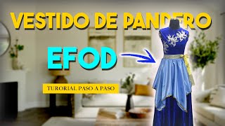 Vestidos de Pandero y Danza Cristiana  Cómo hacer un EFOD [upl. by Peterec]