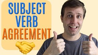 LEARN SUBJECTVERB AGREEMENT  Advanced Grammar [upl. by Nauqet]