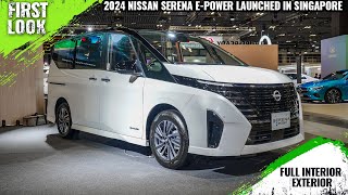 2024 Nissan Serena ePower C28 MPV Launched In Singapore  First Look  Full Interior Exterior [upl. by Cristal]