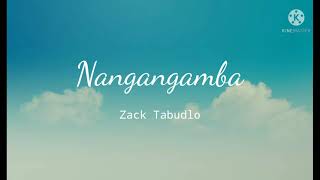 Zack Tabudlo  Nangangamba Lyrics ENGFIL [upl. by Hawley]