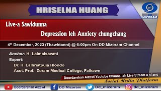 HRISELNA HUANG Depression leh Anxiety chungchang [upl. by Annawt]