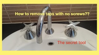 How to remove a Tap with NO Screw the Secret Tool [upl. by Yenal]