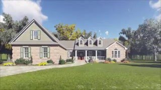 FRENCH COUNTRY HOUSE PLAN 34800097 [upl. by Ahsineb178]