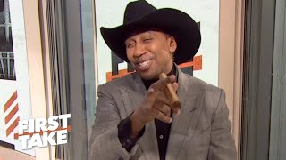 Stephen A reacts to the Cowboys losing to the Bills  First Take [upl. by Haissem357]