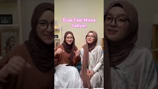 ECAA FEAT NISSA SABYAN II MARHABAN YA ROMADHON [upl. by Elysee434]