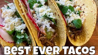 Best Carnitas Tacos Recipe on the Internet WITHOUT LARD TacosAreLife [upl. by Tammy825]