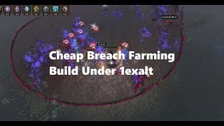 3 0 Poe Cheap Starter Build For Breach Farming 10day Turmoil Leaque [upl. by Epolulot]