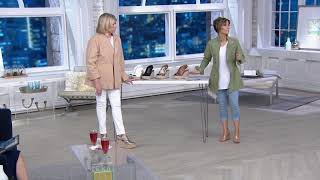 Aerosoles x Martha Stewart Wedge Sandals Hillside on QVC [upl. by Kameko]