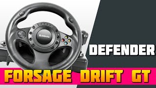 Руль Defender Forsage Drift GT  Обзор Тест [upl. by Hadden]