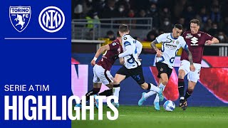 TORINO 11 INTER  HIGHLIGHTS  SERIE A 2122 ⚫🔵 [upl. by Stroud]