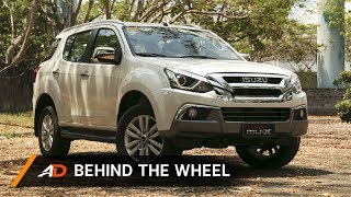 2018 Isuzu muX RZ4E 4x2 LSA Blue Power Review  Behind the Wheel [upl. by Bowman]