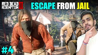 SAVING MICAH FROM JAIL  RED DEAD REDEMPTION 2 GAMEPLAY 4 [upl. by Oirevlis]