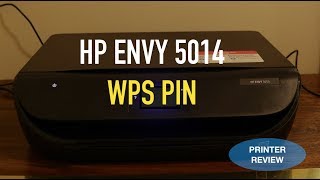 HP Envy 5012 5014 quotWPS PINquot Number review [upl. by Gershom]