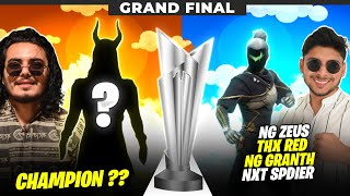 GRAND FINALE NPL SEASON 4🏆FT NonstopGaming NG ZEUS NG GRANTH NXT SPIDER THX RED🔥freefirelive [upl. by Uhn]