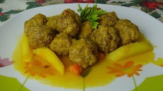 ALBÓNDIGAS EN SALSA DE LA ABUELA  RECETA FÁCIL Y RÁPIDA [upl. by Notsle]