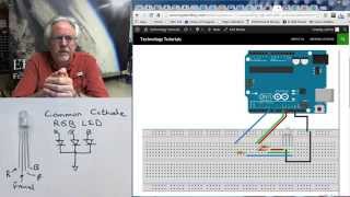 LESSON 13 Controlling an RGB LED with Arduino [upl. by Ecidna]