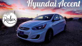 2017 Hyundai Accent Review [upl. by Suirtemed]