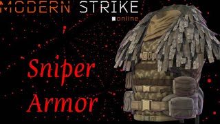 😱 The Best Armor Sniper Armor Upgrade Advise amp Gameplay  Modern Strike Online [upl. by Penoyer407]