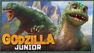 La Historia del Hijo de Godzilla Baby Little y Junior [upl. by Aicilev128]