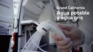 Volkswagen Grand California  Agua potable y agua gris [upl. by Aikemot]