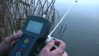 Microcat MK1 Bait Boat With Fish Finder  Carp Fishing Tackle Review [upl. by Ellerahs381]