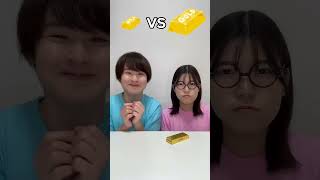 Small Gold Vs Big Gold Challenge 😂shortvideo​ kindness​ facts​ challenge​ viral​ [upl. by Cassady]