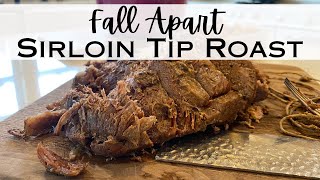 Fall Apart Sirloin Tip Roast Recipe  Complete Meal in 1 Pot [upl. by Vanden]