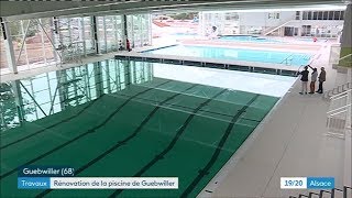 Le nouveau centre aquatique de Guebwiller va ouvrir ses portes [upl. by Hearn]