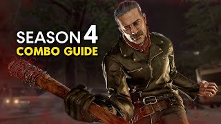 TEKKEN 7  Negan Combo Guide Season 4 [upl. by Bracci176]