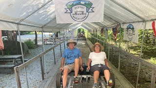 Scenic Rail Bike Ride New Hampshire [upl. by Coryden]