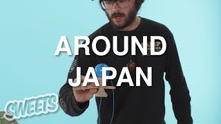 How to do AROUND JAPAN  Kendama Trick Tutorial  Sweets Kendamas [upl. by Ehcnalb324]