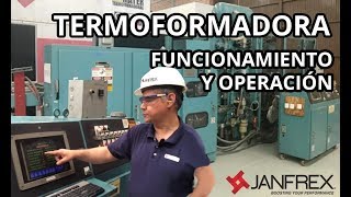 ¿Cómo funciona una Termoformadora Brown SR3030 [upl. by Willock922]